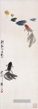 Wu zuoren zwei Goldfische Chinesische Malerei